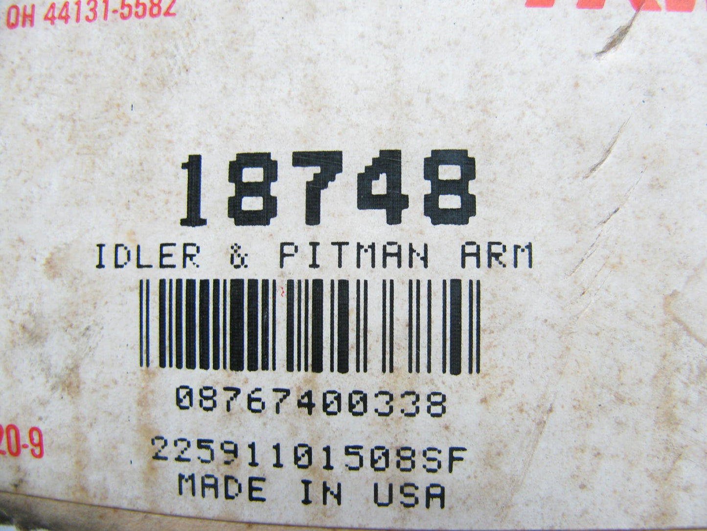 TRW 18748 Steering Idler Arm - 1971-1977 Vega, 1975-80 Starfire, Skyhawk, Monza