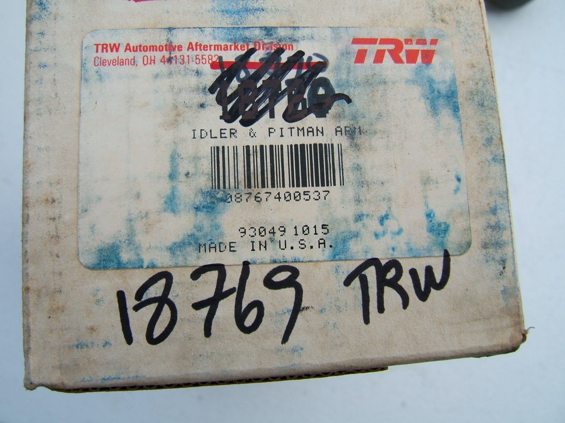 TRW 18769 Steering Pitman Arm - 70-74 Nova, 73-74 Apollo, Omega, 71-72 Ventura