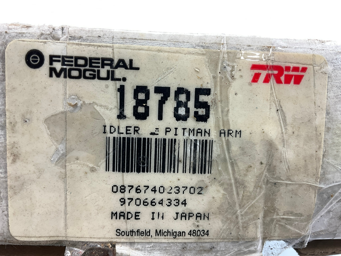 TRW 18785 Steering Idler Arm For 12/1970-9/1975 Toyota Celica - MADE IN JAPAN