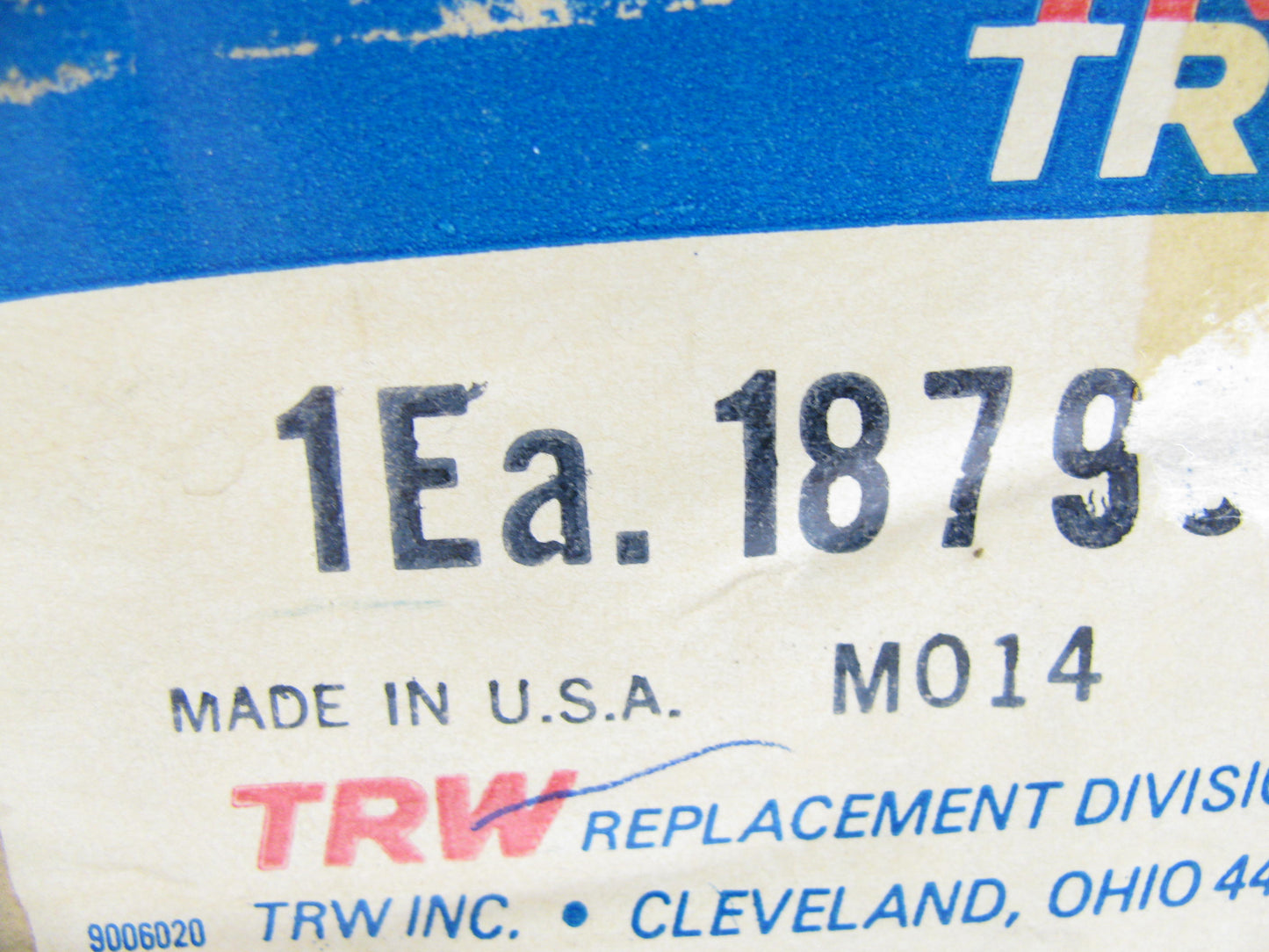 TRW 18790 Steering Idler Arm For 1969-1972 Volvo 142 144 145