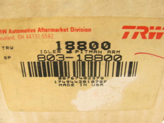 TRW 18800 Steering Pitman Arm, MADE IN USA Vintage TRW