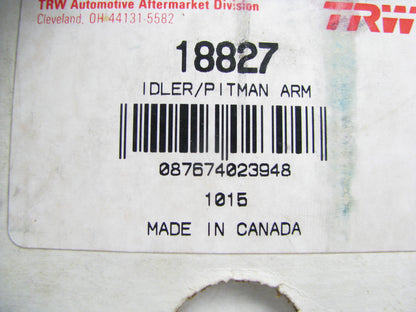 TRW 18827 Steering Pitman Arm - 1986-89 Chevy G10 G1500 Van MANUAL STEERING ONLY