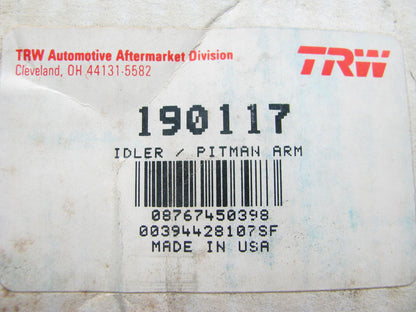 TRW 190117 Steering Pitman Arm For 1984-1989 Ford Bronco II 4WD