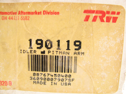 TRW 190119 Pitman Arm - 1983-1997 Ford Ranger RWD, With Power Steering ONLY