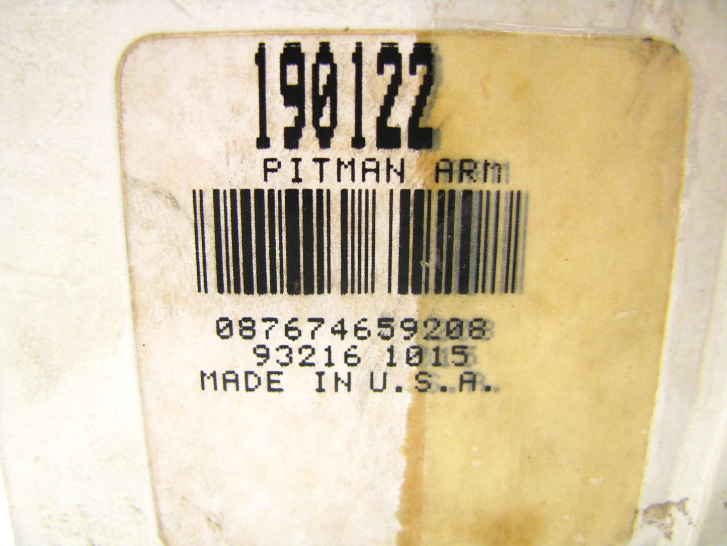 TRW 190122 Steering Pitman Arm