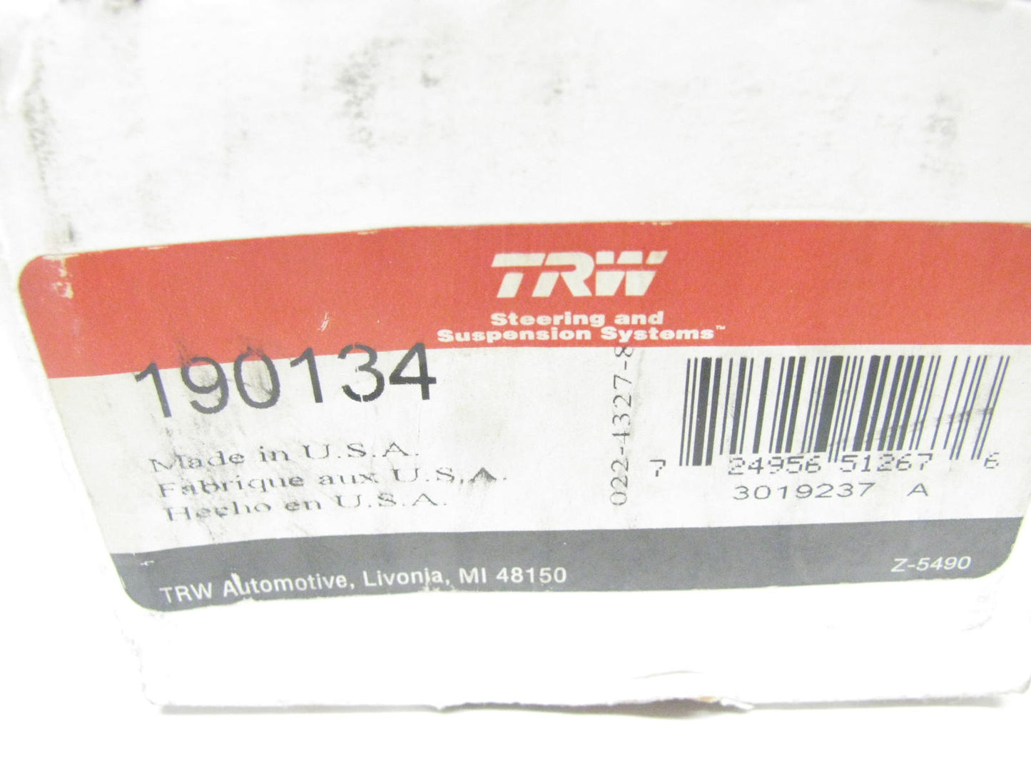 TRW 190134 Steering Pitman Arm For 1994-1999 Ram 1500 2500 RWD (2WD ONLY)