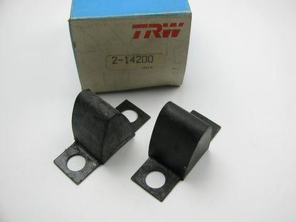 Front Lower Suspension Control Arm Rubber Bumpers TRW 2-14200 (Pair As Shown)
