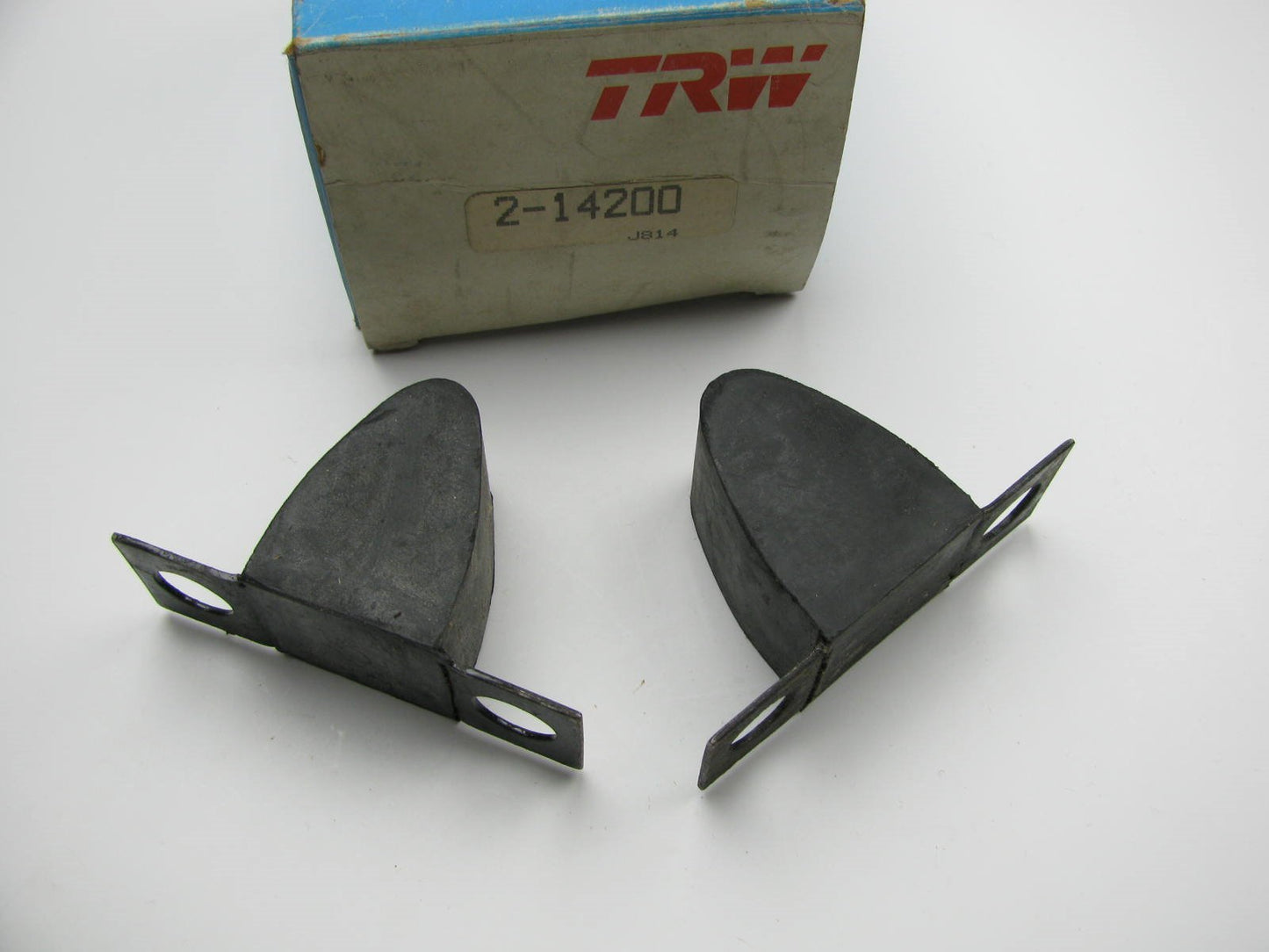 Front Lower Suspension Control Arm Rubber Bumpers TRW 2-14200 (Pair As Shown)
