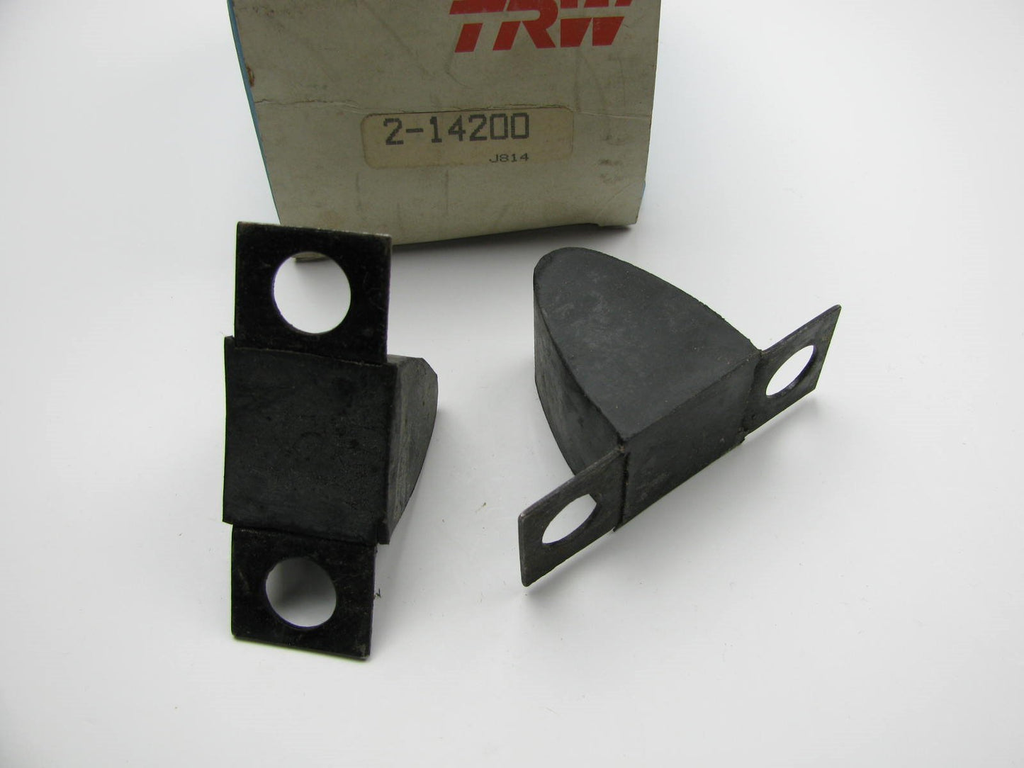 Front Lower Suspension Control Arm Rubber Bumpers TRW 2-14200 (Pair As Shown)