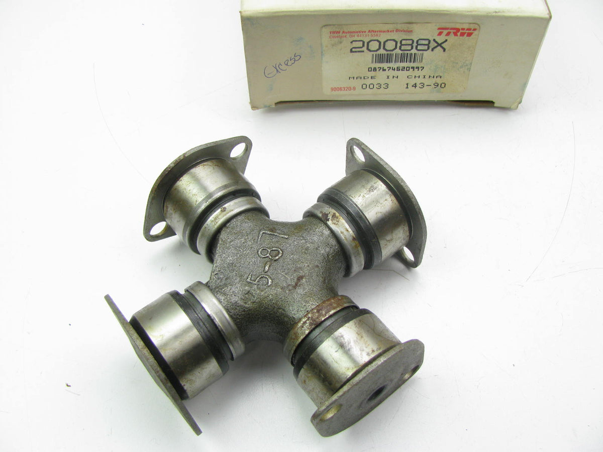 TRW 20088X U-Joint Universal Joint 1500 Series 1.560'' Cap OD X 4.550'' Spacing