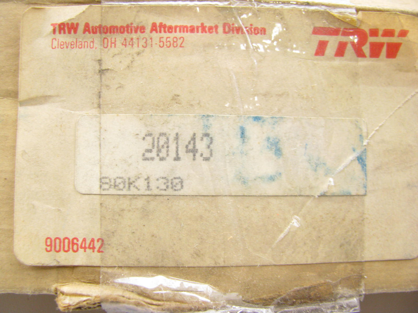 TRW 20143 U-Joint Universal Joint Mechanics 6.5C 2 Block 2 Threaded Wing - 896