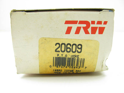 TRW 20609 PTO Yoke - 1000 Series 0.938'' Bore W/ 1/4'' Keyway 1.625'' Hub Diameter