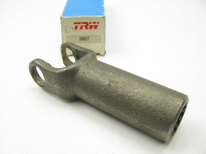 TRW 20637 PTO End Yoke 1000 Series 1.125''x10 Spline 5.500'' Centerline To End