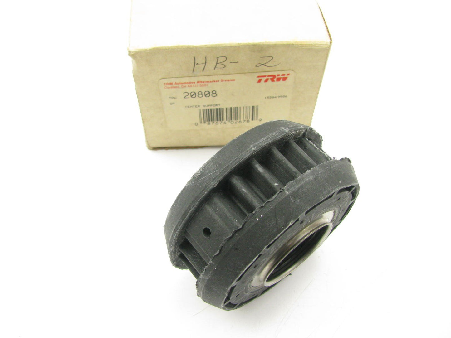 TRW 20808 Drive Shaft Center Support Bearing - Rear