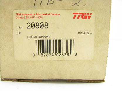 TRW 20808 Drive Shaft Center Support Bearing - Rear