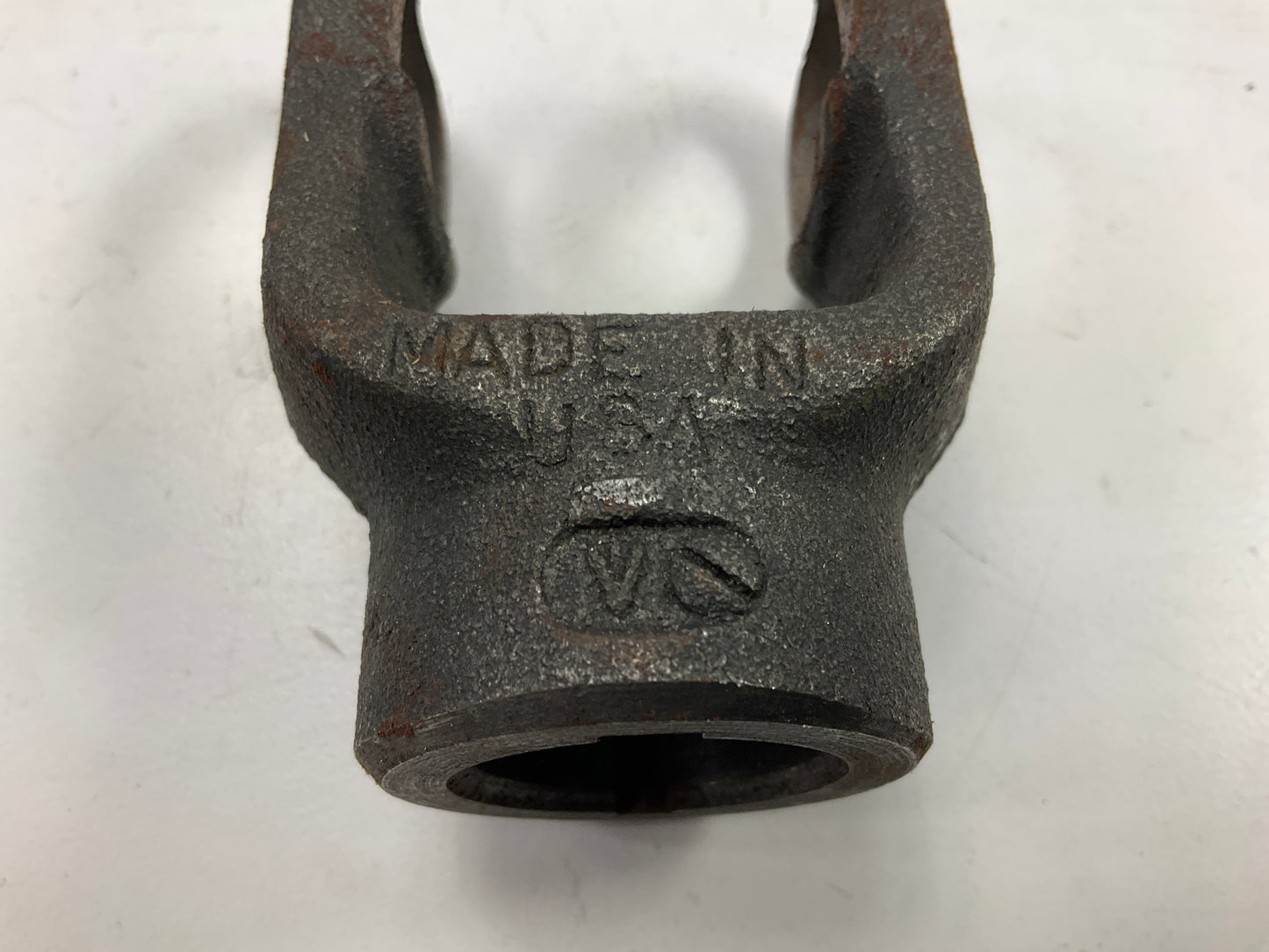 TRW 21007 Implement Yoke, N1000 Series, 1'' Round Bore Double Keyway, 2-1/2'' Long