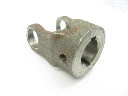 TRW 21012 PTO End Yoke N1000 Series 1-1/8'' Bore 2-1/2'' Long Double Key 1/4'' 5/16