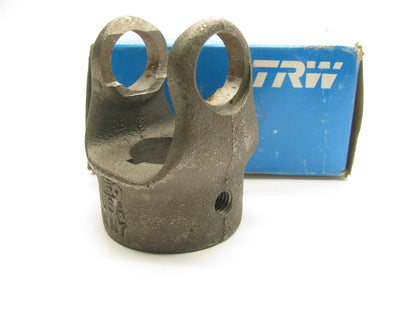 TRW 21017 PTO End Yoke N1000 Series 1-1/4'' Bore 2-1/2'' Long 1/4'' 5/6'' Double Key