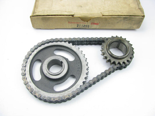 TRW 2112SS Double Roller Performance Timing Set - Pontiac 265-455 V8