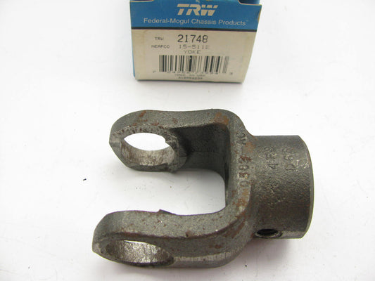 TRW 21748 PTO End Yoke 1000 Series 0.812'' Bore 1/4'' Key 1.625'' Hub Diameter