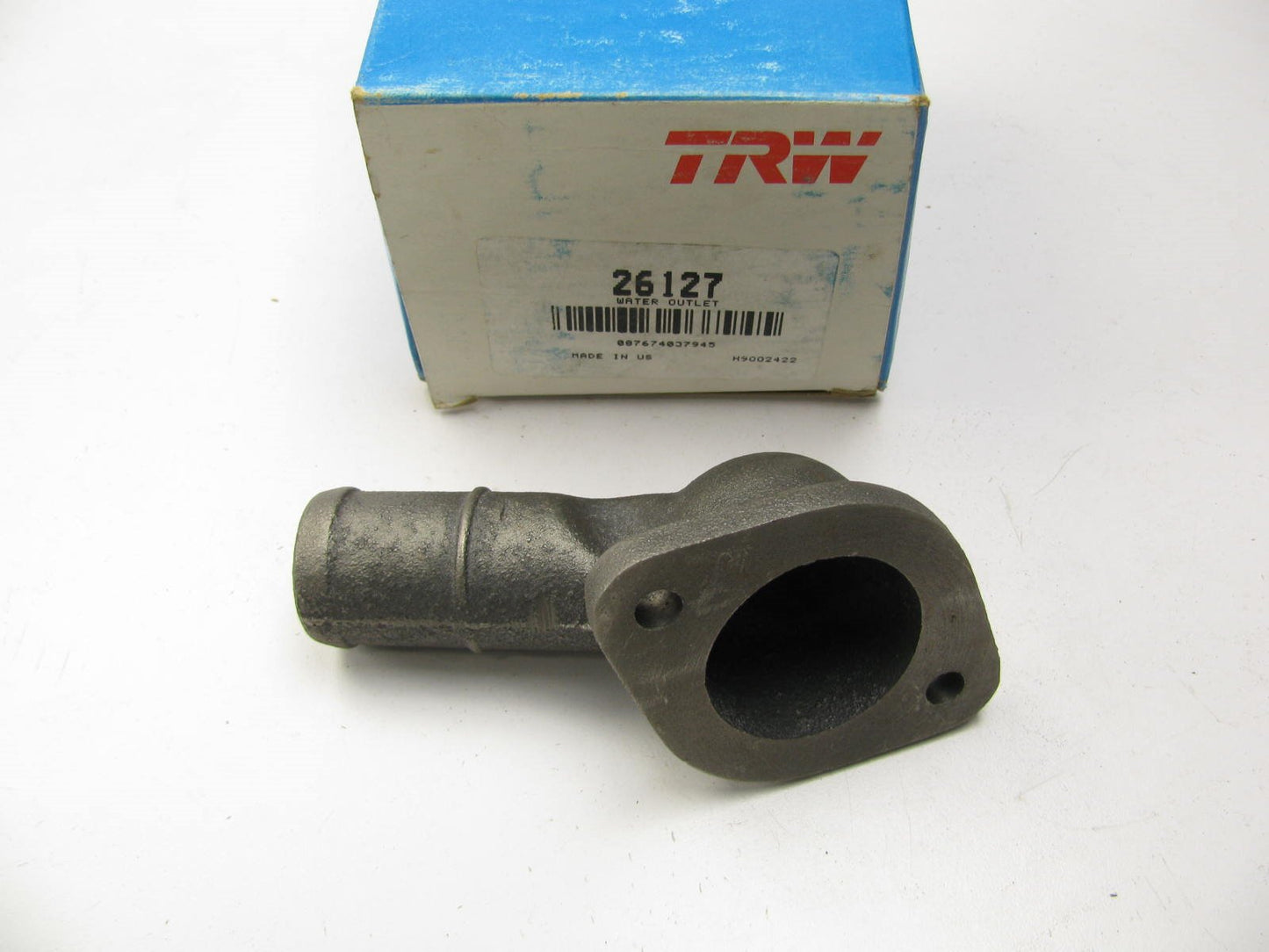 TRW 26127 Coolant Water Neck Water Outlet for 1982-1985 GM 3.0L