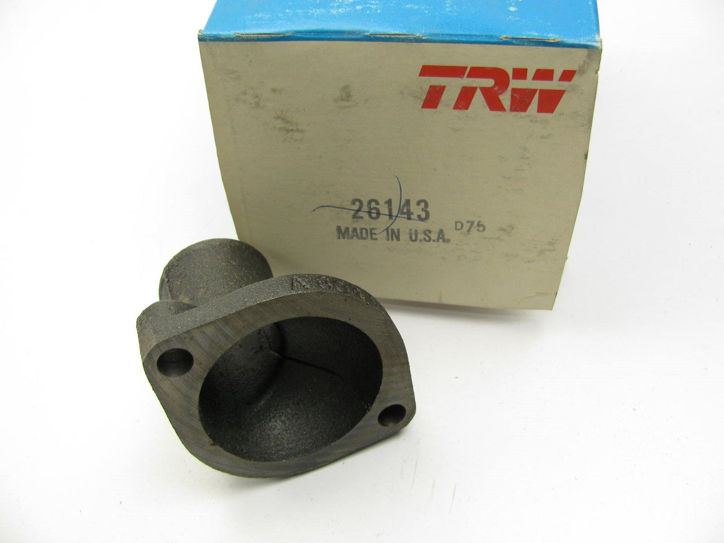 TRW 26143 Engine Thermostat Cover Coolant Water Outlet