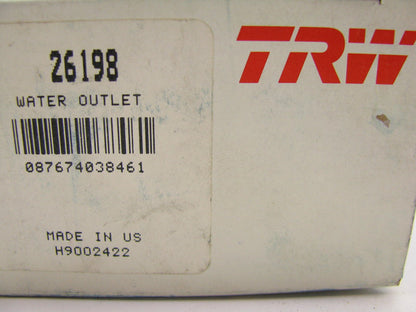 TRW 26198 Engine Coolant Water Outlet - 1979-1984 Ford Mazda 2.0L L4