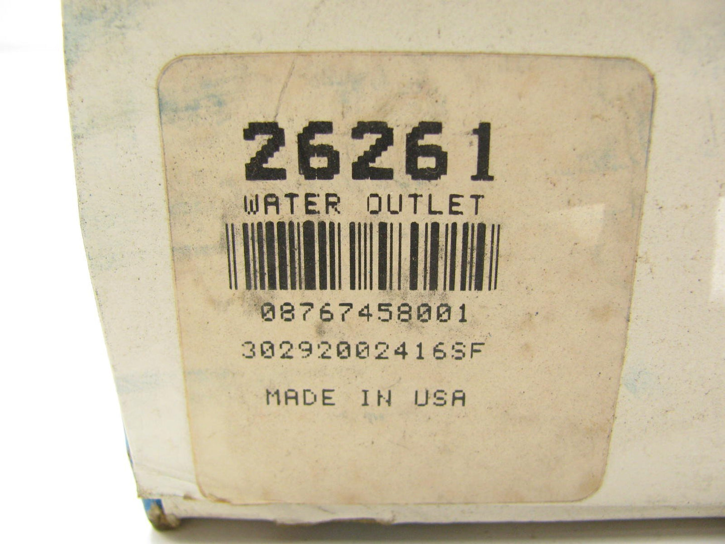 TRW 26261 Coolant Water Neck Outlet - 1988-1991 Chevy GMC C1500 2500 3500 V8 Gas