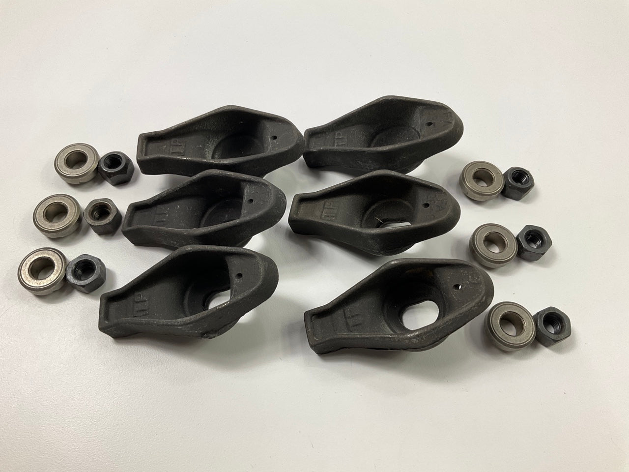 (6) TRW 44060K Engine Rocker Arms 1969-1974 Ford 200 240 250 300 I6