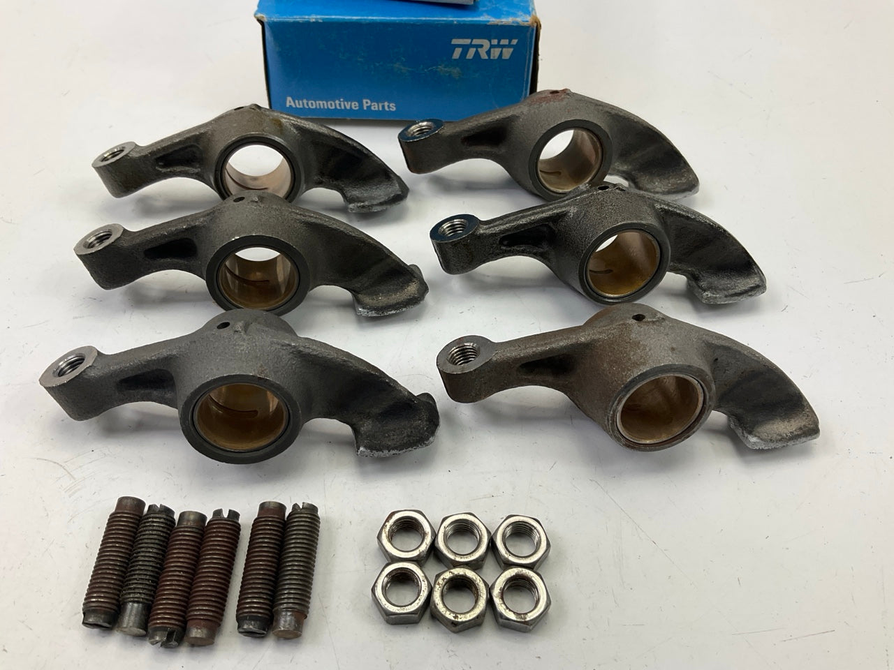 (6) Intake Rocker Arm TRW 44090 For 69-70 Toyota Crown, 1975-1976 Crown II 2M 4M