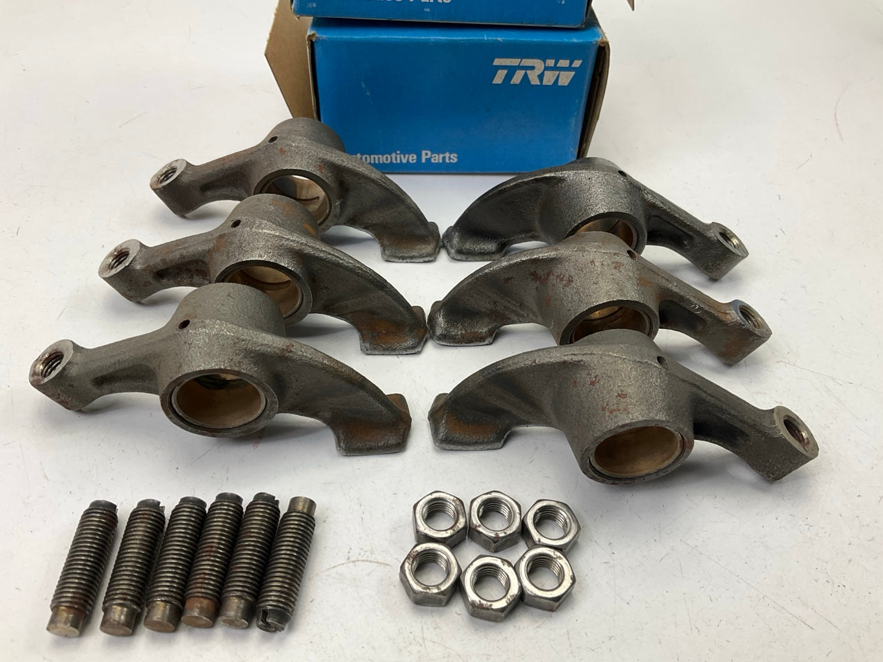(6) TRW 44091KF EXHAUST Rocker Arms 1969-1975 Toyota 2M 2.3L, 1971-1980 4M 2.6L