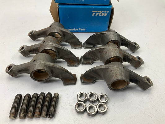 (6) TRW 44091KF EXHAUST Rocker Arms 1969-1975 Toyota 2M 2.3L, 1971-1980 4M 2.6L