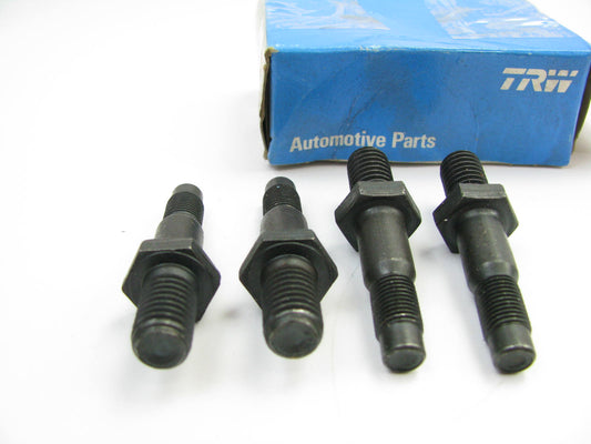 (4) TRW 47010 Rocker Arm Studs - PONTIAC 151 2.5L 400 455, Buick 265 301 400 V8