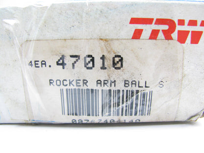 (4) TRW 47010 Rocker Arm Studs - PONTIAC 151 2.5L 400 455, Buick 265 301 400 V8