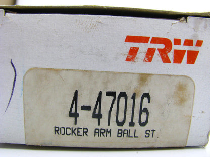 (4) TRW 47016 3/8'' Rocker Arm Studs  (3/8'' Top With 7/16'' Threaded Base)