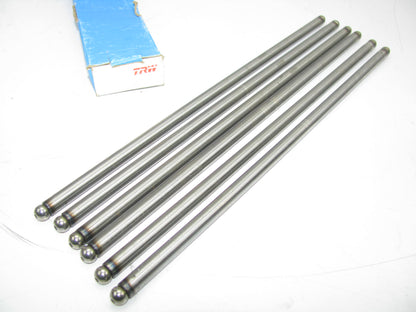 (6) TRW 48009 Engine Push Rods For 1975-1989 Chevrolet GMC 292-L6