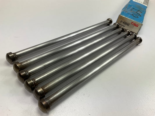 (6) TRW 48048 Engine Push Rods For 1960-1974 GMC 305 351 379 401 432 478-V6