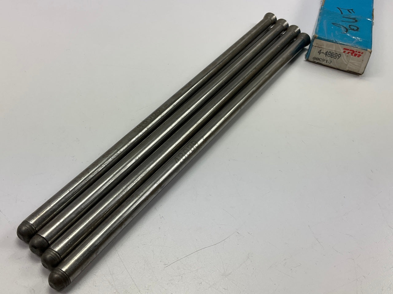 (4) TRW 48089 Engine Push Rods For 1958-1982 Ford 401, 475, 477, 534-V8