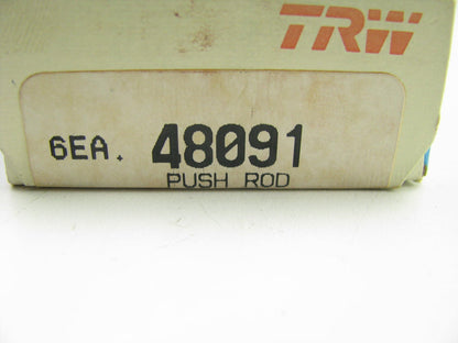 (6) TRW 48091 Engine Push Rods - 1965-1996 Ford 240 300 I6