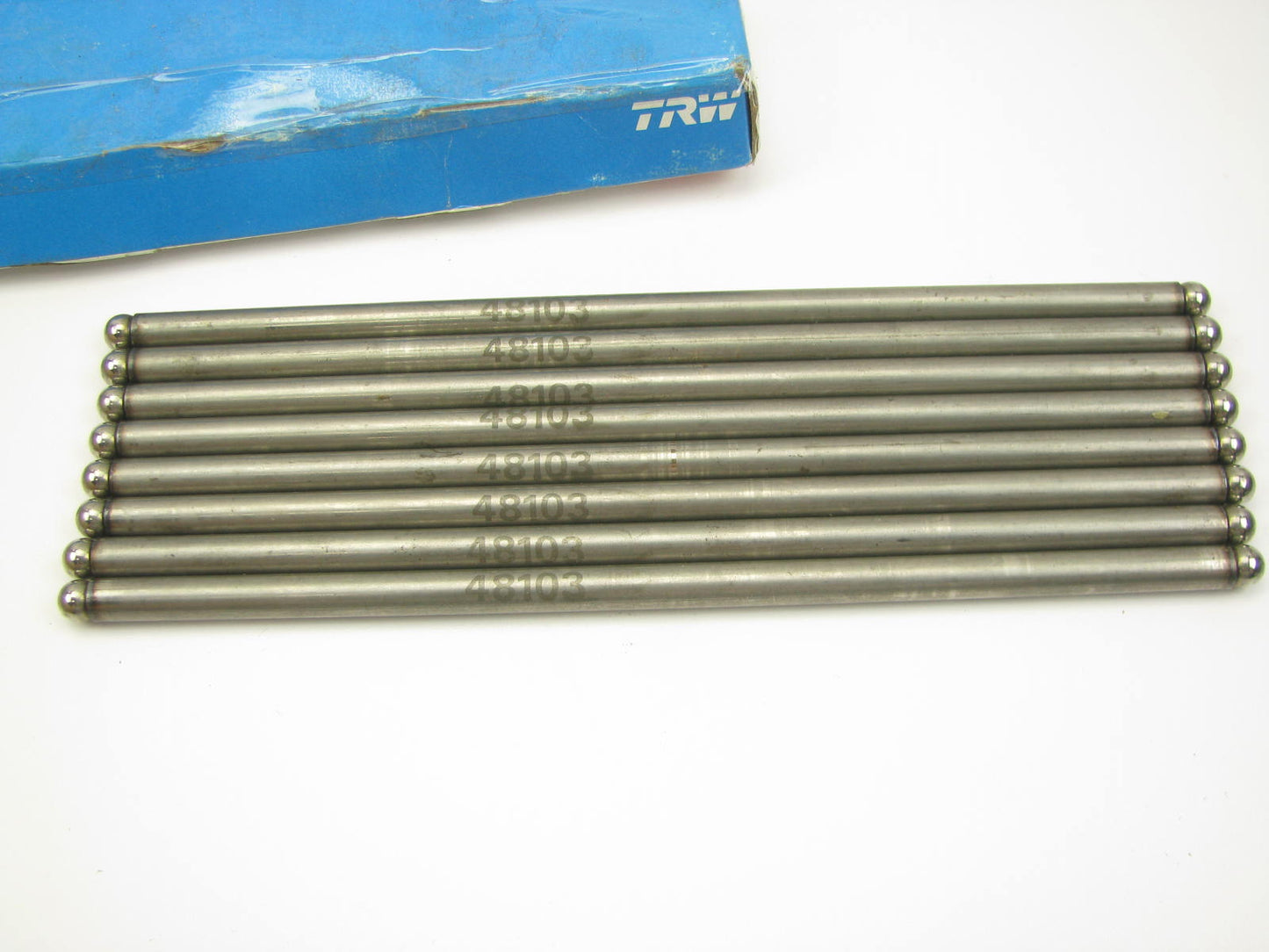 (8) TRW 48103 Engine Push Rods For 1968-78 Chrysler 383 400 440 V8