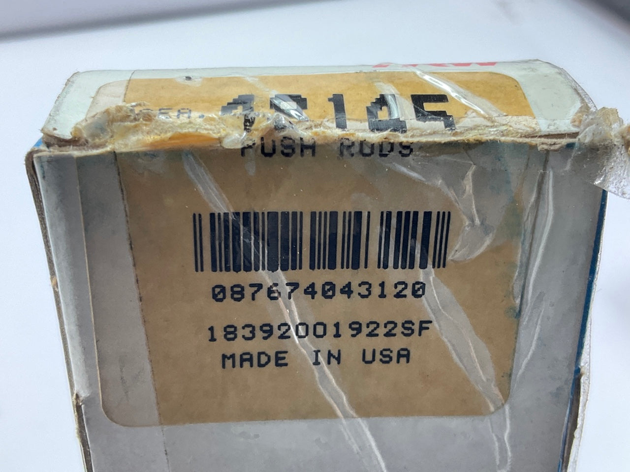 (8) TRW 48145 Mechanical Push Rods For 1970-1972 351C, Boss 351 W/ 4-BBL