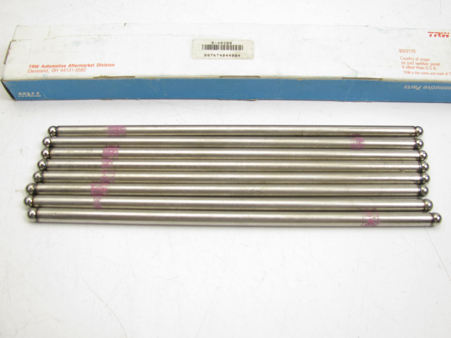 (8) TRW 48200 Engine Push Rods