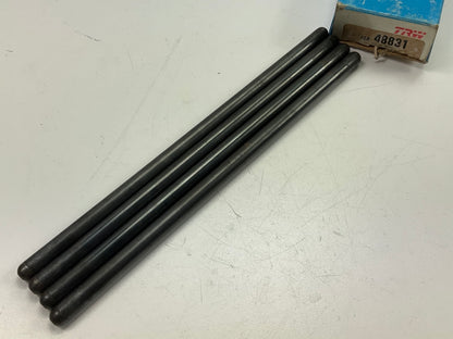 (4) TRW 48831 Chrome-Moly Engine Push Rods For 1969-1977 Ford 351W-V8