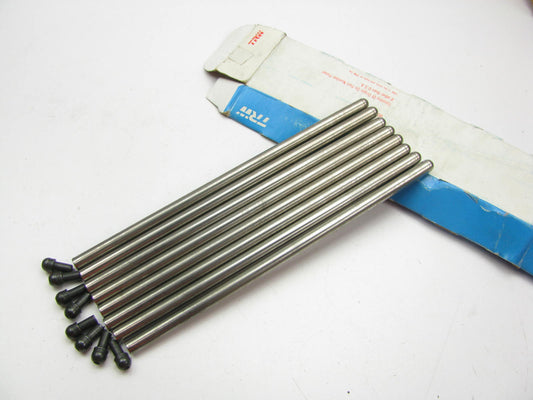 (8) TRW 48845 Performance Chrome Moly Push Rods Cut To Length 5/16'' X 7.52-8.40''