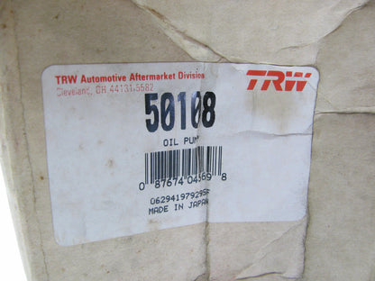 TRW 50108 Engine Oil Pump For 1974-1979 Toyota Corolla 1.2L 3KC
