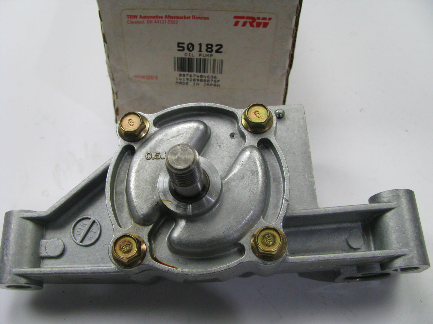 TRW 50182 Engine Oil Pump 1977-1978 Mazda B1800 1.8L-L4 - OSK, Made In Japan