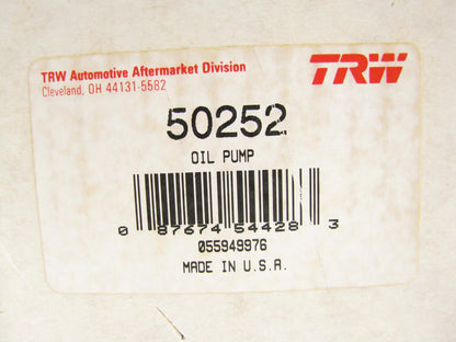 TRW 50252 Engine Oil Pump For 1986-1993 Chrysler 2.2L 2.5L I4