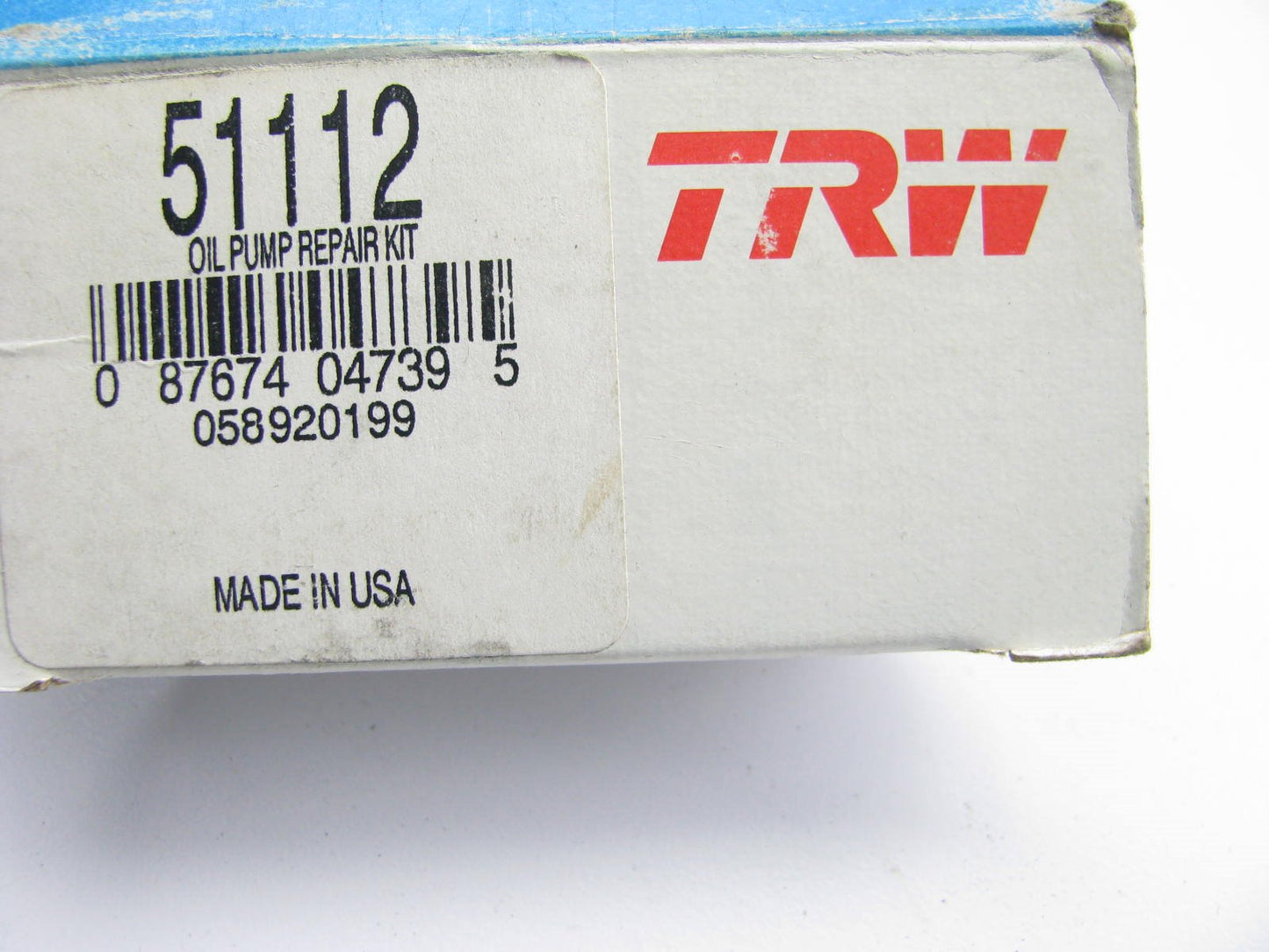 TRW 51112 Engine Oil Pump Repair Kit - HIGH VOLUME
