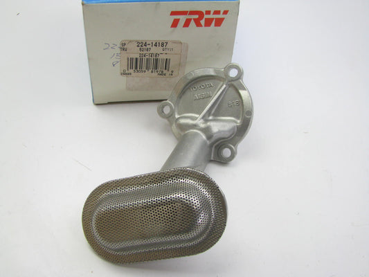 TRW 52107 Oil Pump Pickup Tube Strainer 1977-1983 Toyota 1.2L 1.3L 3KC 4KC 4KE