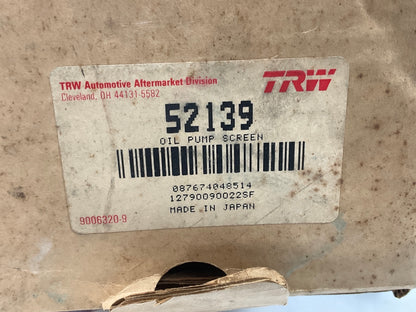 TRW 52139 Engine Oil Pump Pickup Tube For 1984-1989 Mitsubishi 2.6L-L4